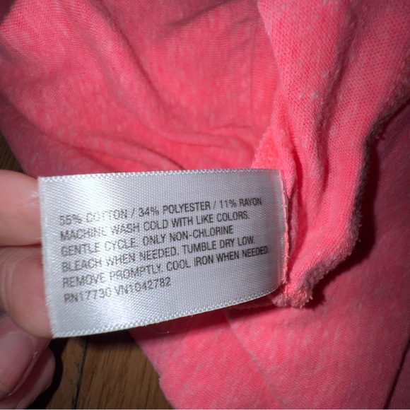 XS Mossimo Women's Pink Zip-Up Hoodie - Lightweight Hooded Jacket - Picture 7 of 11